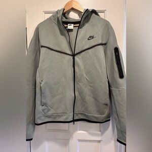 Nike Tech Fleece Zip Jacket - Men’s size Medium Mica Green